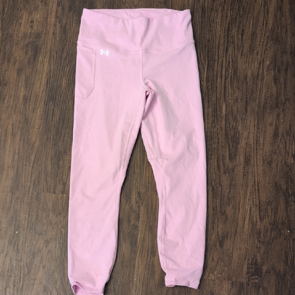Under Armour Pink Leggings for Active Comfort